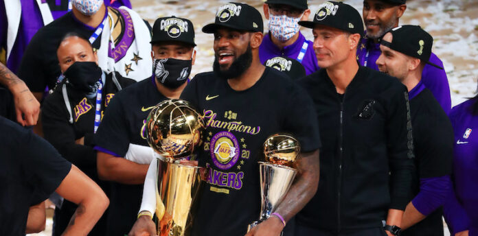 Lakers campioni NBA con LeBron MVP delle finals
