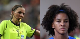 First Lady in tacchetti: Frappart prima arbitro donna in Champions, Gama prima vicepresidente calciatori Stephanie Frappart e Sara Gama