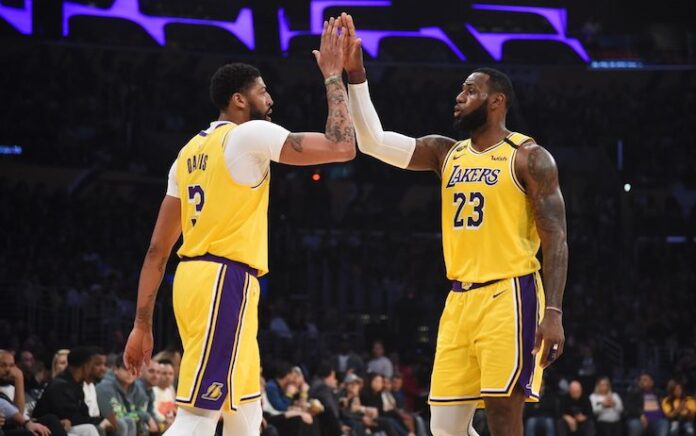 LeBron James ed Anthony Davis fonte: Getty