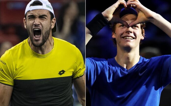 Berrettini e Sinner fanno sorridere l'Italia © tennisworlditalia.it