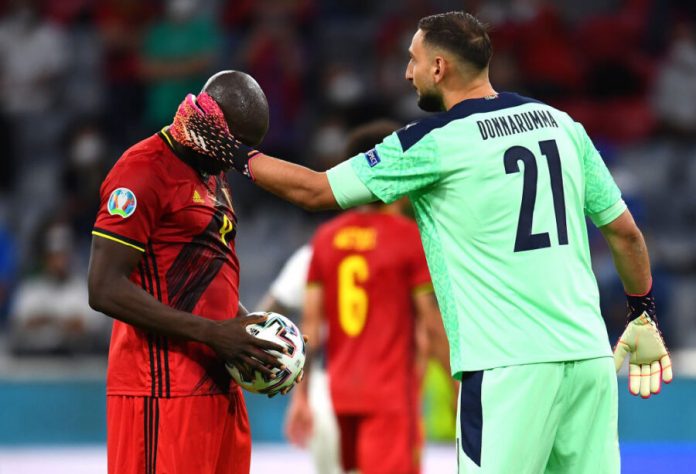 Migliore in campo Donnarumma che non può nulla sul rigore di Lukaku